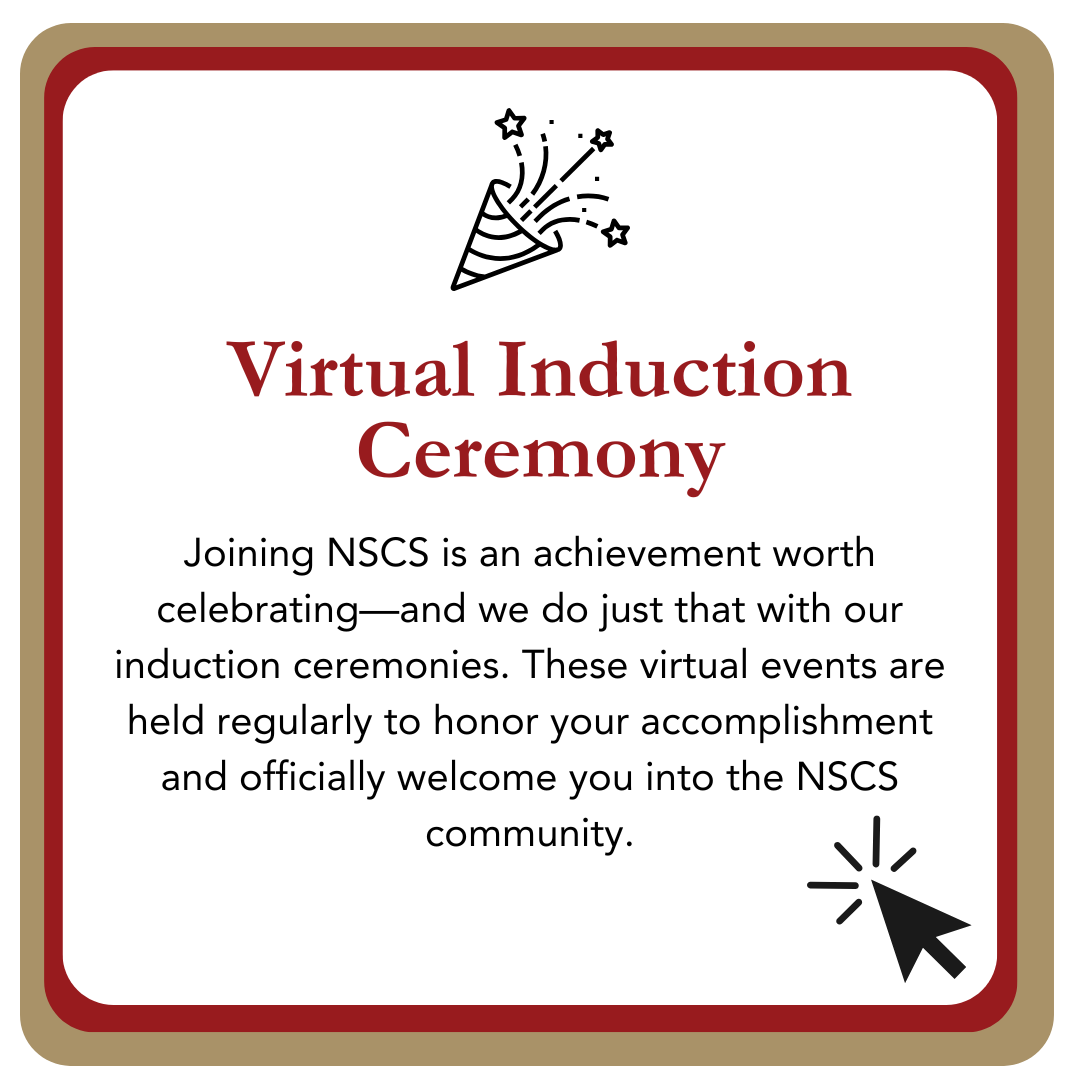 Virtual Induction Ceremony