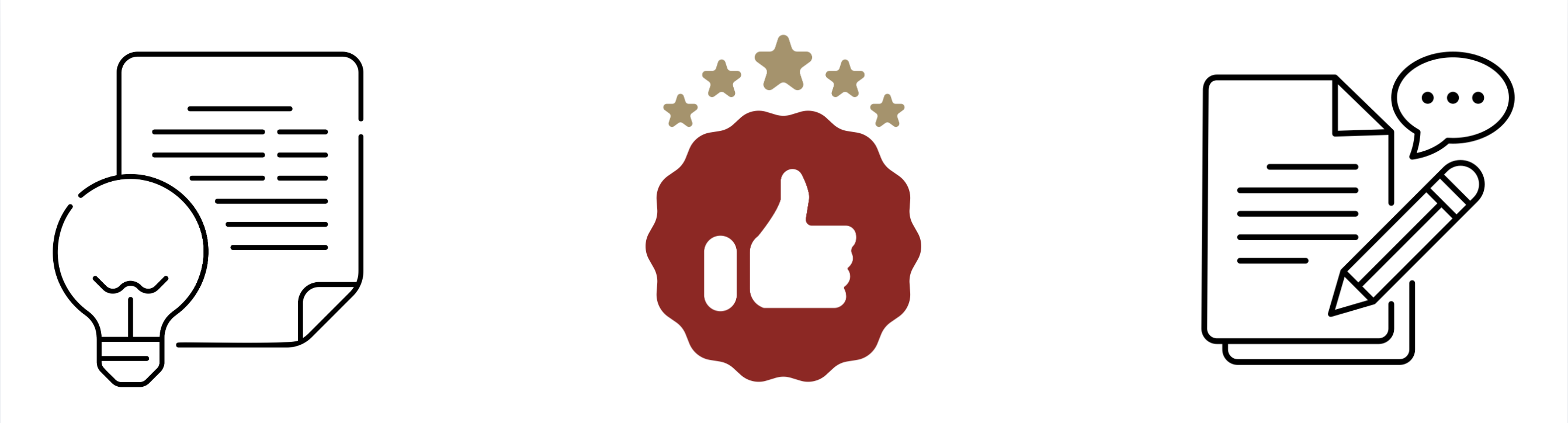 Letter of Recommendation & Essay Review Graphic